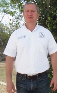Q.B.B. Luis Ernesto Martínez Ordaz, subdelegado de pesca de la Sagarpa en Yucatán